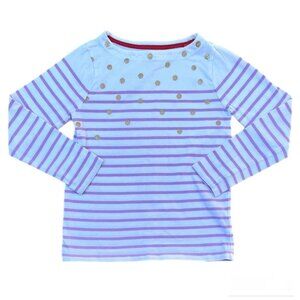 Mini Boden Sparkle top 6-7